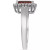 Garnet (1-3/4 ct. t.w.) & White Topaz (1/3 ct. t.w.) Halo Ring in Sterling Silver (Also available in Peridot)