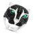 EFFY® Black Spinel (5-7/8 ct. t.w.) & Green Onyx Panther Statement Ring in Sterling Silver