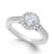 Estate Halo by Certified Diamond Engagement Ring in 18k White Gold (1-1/4 ct. t.w.), Created for Macy's