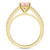 Morganite (1-1/4 ct. t.w.) and Diamond (1/6 ct. t.w.) Ring in 14K Yellow Gold