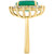 EFFY® Emerald (2-1/2 ct. t.w.) & Diamond (7/8 ct. t.w.) Halo Ring in 14k Gold
