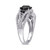Black and White Diamond (1 7/8 ct. t.w.) Engagement Ring in 14k White Gold