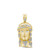 Men's Diamond Pharaoh Pendant (1/2 ct. t.w.) in 14k Gold-Plated Sterling Silver