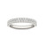 Moissanite Two Row Band (5/8 Ct. t.w. Diamond Equivalent) in 14K White Gold