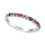 Watercolors by EFFY® Multi-Sapphire Band (5/8 ct. t.w.) in 14k Gold
