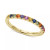 Watercolors by EFFY® Multi-Sapphire Band (5/8 ct. t.w.) in 14k Gold