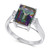 Mystic Topaz (3-3/4 ct. t.w.) & Diamond Accent Ring in 14k White Gold