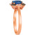 Blueberry Tanzanite (1-3/8 ct. t.w.), Chocolate Diamonds (1/6 ct. t.w.) & Nude Diamonds (1/6 ct. t.w.) Ring in 14k Rose Gold