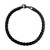 EFFY® Men's Hematite Woven Nylon Cord Bracelet in Black PVD-Plated Sterling Silver