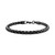 EFFY® Men's Hematite Woven Nylon Cord Bracelet in Black PVD-Plated Sterling Silver