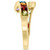 EFFY® Multi-Gemstone Bypass Ring (2-1/2 ct. t.w.) in 14k Gold
