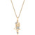Diamond Ballerina Girl Pendant Necklace (1/20 ct. tw) in 10k Gold, 18" + 2" extender, Created for Macy's
