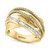 EFFY® Diamond Crossover Statement Ring (1/2 ct. t.w.) in 14k Gold