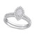 Diamond Marquise Double Halo Bridal Set (1/2 ct. t.w.) in 14k White Gold