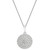 Diamond Circle Pendant Necklace (1/2 ct. t.w.) in 14k White Gold, 16" + 4" extender, Created for Macy's