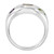 EFFY® Multi-Gemstone (2 ct. t.w.) & Diamond (1/20 ct. t.w.) Statement Ring in Sterling Silver