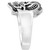 EFFY® Men's Ruby (1/10 ct. t.w.) & Diamond Accent Skull Ring in Sterling Silver