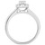 GIA Certified Diamond Oval Halo Engagement Ring (1 ct. t.w.) in 14k White Gold