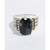 Eclipse by EFFY® Onyx Statement Ring in Sterling Silver & 18k Gold