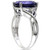 Lab-Created Sapphire (7-1/2 ct. t.w.) & Diamond Accent Statement Ring in Sterling Silver