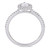 Diamond Marquise Halo Engagement Ring (3/4 ct. t.w.) in 14k White Gold