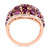 EFFY® Rhodolite (6-1/10 ct. t.w.) & Diamond (1/3 ct. t.w.) Cluster Ring in 14k Rose Gold