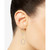Diamond Oval Link Drop Earrings (1 ct. t.w.) in 14k Gold-Plated Sterling Silver, Created for Macy's