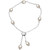 Cultured Freshwater Pearl (6mm) Bolo Bracelet in Sterling Silver