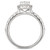 GIA Certified Oval Diamond Bridal Set (1-1/2 ct. t.w.) in 14k White Gold