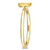 Marquise-Cut Yellow Sapphire (1/3 ct. t.w.) Stackable Ring in 10K Yellow Gold