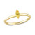 Marquise-Cut Yellow Sapphire (1/3 ct. t.w.) Stackable Ring in 10K Yellow Gold