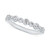 Diamond Bezel Band (3/8 ct. t.w.) in 14k White Gold