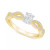 Diamond Oval Twist Shank Engagement Ring (5/8 ct. t.w.) in 14k Gold