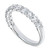 Diamond Eleven Stone Band (1 ct. t.w.) in 14k White Gold