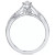 Diamond Pear Twist Engagement Ring (1/2 ct. t.w.) in 14k White, Yellow or Rose Gold