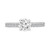 Diamond Solitaire Plus Engagement Ring (1 ct. t.w.) in 14k White Gold