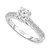 Diamond Solitaire Plus Engagement Ring (1 ct. t.w.) in 14k White Gold