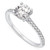 GIA Certified Diamond Engagement Ring (1-1/4 ct. t.w.) in 14k White Gold