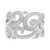 EFFY® Diamond Swirl Statement Ring (3/8 ct. t.w.) in 14k White Gold