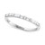EFFY® Diamond Baguette Band (1/3 ct. t.w.) in 14k White Gold