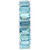 EFFY® Blue Topaz Emerald-Cut Band (9-1/3 ct. t.w.) in 14k White Gold