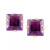 Lab-Created Emerald Stud Earrings (1 ct. t.w.) in 14k Gold