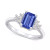 Tanzanite (1-5/8 ct. t.w.) & Diamond (1/5 ct. t.w.) Ring Set in 14k Gold