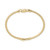 Diamond Interlocking Braided Bangle Bracelet (1/5 ct. t.w.) in 14k Gold-Plated Sterling Silver