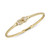 Diamond Interlocking Braided Bangle Bracelet (1/5 ct. t.w.) in 14k Gold-Plated Sterling Silver