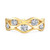 Diamond Openwork Wavy Statement Ring (1 ct. t.w.) in 14k Gold