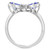EFFY® Tanzanite Butterfly Statement Ring (1-1/6 ct. t.w.) in Sterling Silver