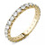 Moissanite Eternity Band (1 ct. t.w. DEW) in 14k White Gold or 14k Yellow Gold