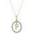 Diamond Initial "P" 18" Pendant Necklace (1/10 ct. t.w.) in 14k Gold, Created for Macy's