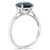 London Topaz (3-5/8 ct. t.w.) Ring in 14K White Gold